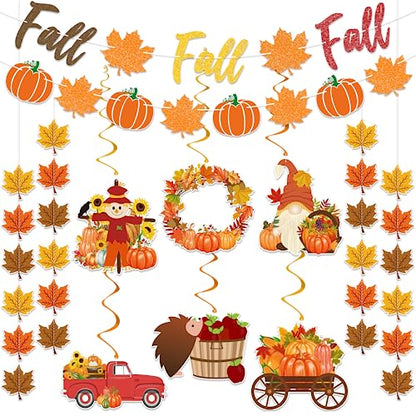 Fall Party Decorations Supplies - NO DIY,Fall Decorations for Home Office - style: Fall