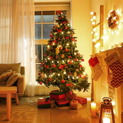 Twinkle Star 2 Pack 100 LED Star String Lights, Warm White - color: *Warm White, size: 2Pack Star lights - 98 ft