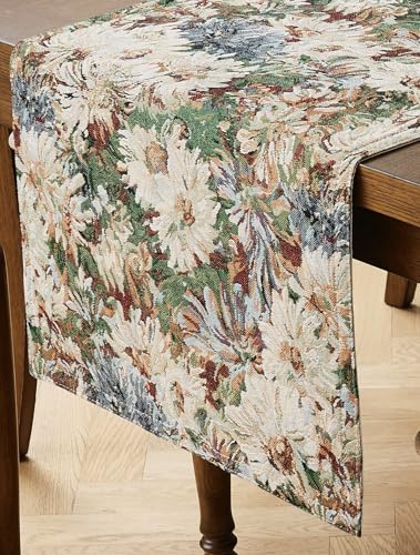 Warm Home Designs 96 Inch Floral Tapestry Bed Runner. DIB Mums Runner 96 - color: Mums, size: 16" x 96" (Pack of 1)