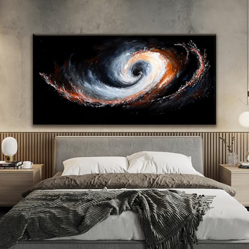 QSQ Large Abstract Wall Art For Living Room Print 29 × 58 In - color: KA7B, size: 58"L x 29"W