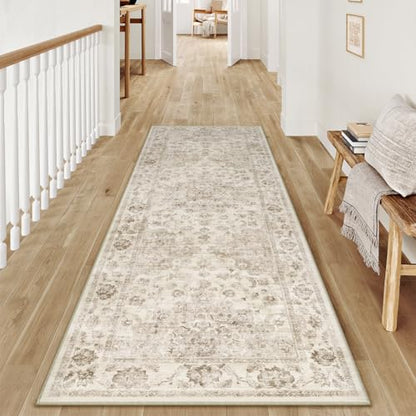 2x6 Beige Neutral Runner Rug - color: Neutral | Beige, size: 2' x 6' (Runner)