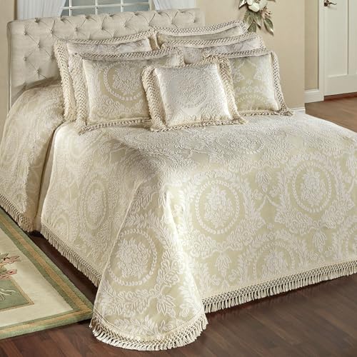 Touch of Class Timeless Bedding Set, Oversized Full Bedspread, 3 Piece Set - size: 3 Piece Full Bedspread Set
