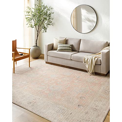 Livabliss x Becki Owens Marlene Vintage Medallion Area Rug, 2'2" x 3'9", Vintage Pink - color: Vintage Pink, size: 2'1" x 3'9" (Rectangular)