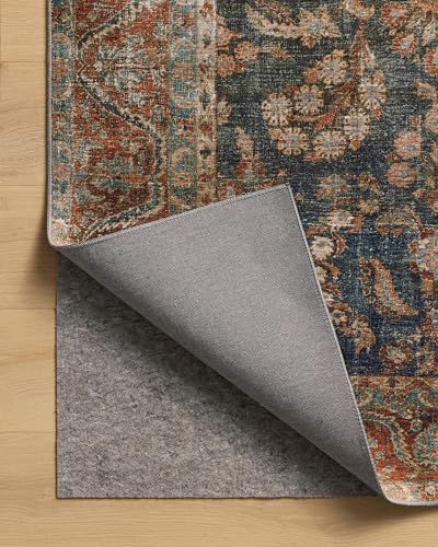 Loloi Chris Loves Julia Jules Ocean/Spice 2'-6" x 9'-6" Runner Rug - color: Ocean / Spice, size: 2'6" x 9'6" (Rectangular)