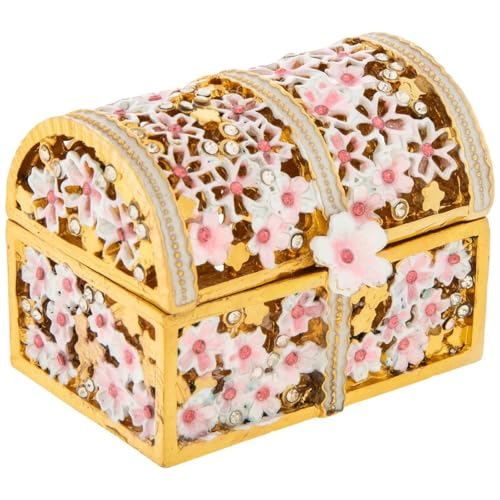 Hobby Lobby Floral Treasure Mini Jewelry Box, Tinket Box - color: Floral Treasure