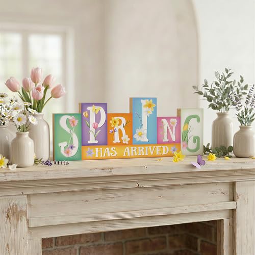 Easter Decorations, Wooden Easter Table Decorations
