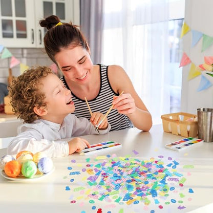 MARFOREVER Easter Confetti Party Table Decorations - style: Easter