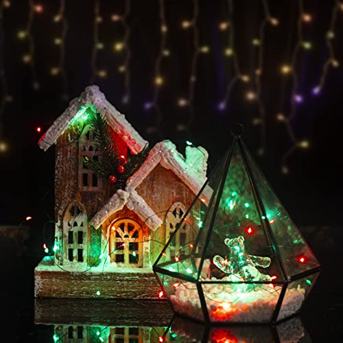 Brightown 12 Pack Christmas Red Green Fairy Lights Battery Operated - color: Red & Green, size: 12 PC