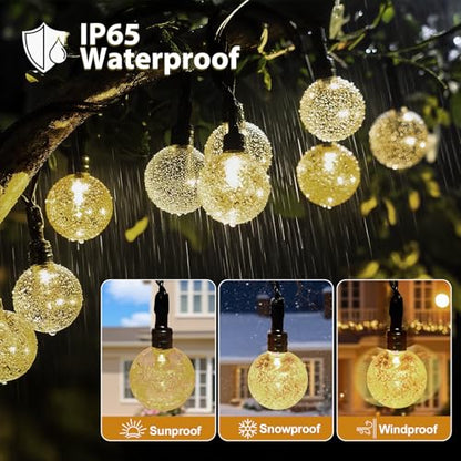 SeaShine Rechargeable String Lights, Battery Operated String Lights 25FT - size: 25 FT