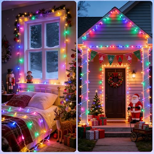 ANJAYLIA Easter Fairy String Lights Battery Operated, 10ft 20 LED, Pastel - color: Pastel 1 Pack 20 LED