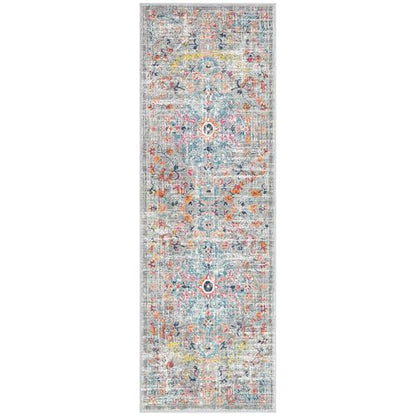 Pauwer Hallway Runner Rug 2x6, Washable Non Slip Kitchen Runner, Grey Multi - color: Grey Multi, size: 2' x 6' (Runner)