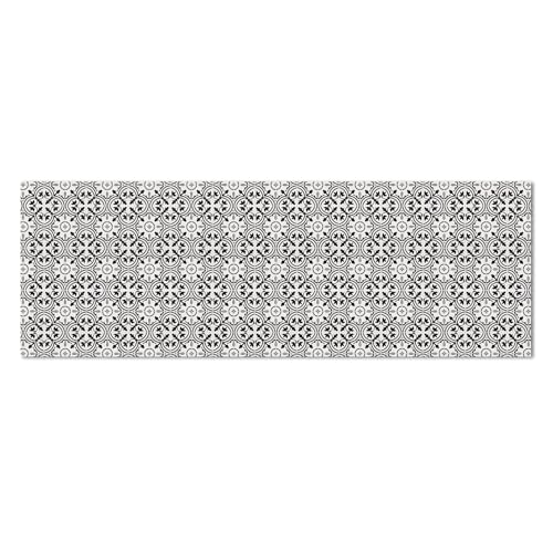 Backsplash Tile Design Deco-Floormat (6' x 2') - size: 2' x 6' (Rectangular)