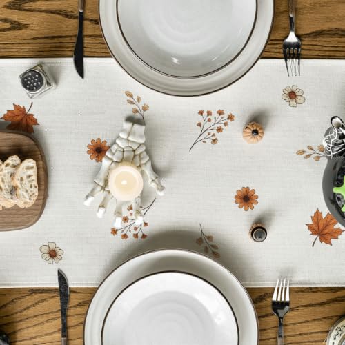 Artoid Mode 210 GSM Halloween Table Runner Home Party Decor 13x36 Inch - size: 13" x 36", Table Runner