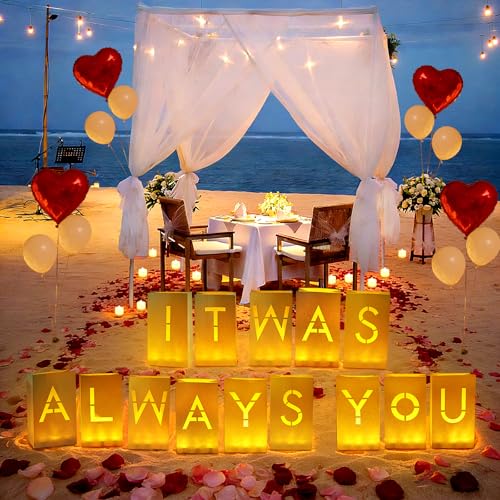 It was Always You Decorations, Luminary Paper Bags - color: It Was Always You