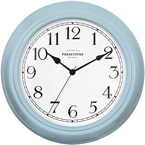 Presentime Chic Home Collection 10" Molly Clock - color: Blue