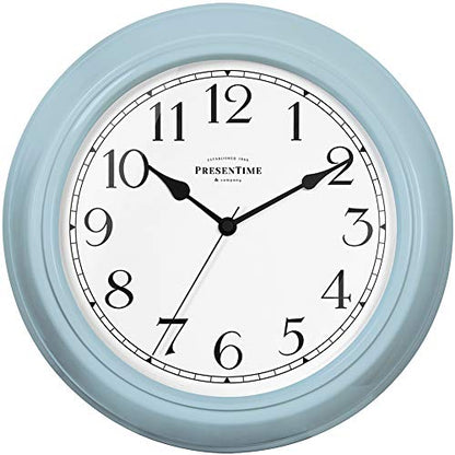 Presentime Chic Home Collection 10" Molly Clock - color: Blue