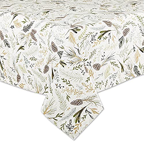 Pre de Provence French Stripe Dining Table Collection Farmhouse Style Table Runner, 14x108 Inches, Balsam Green - color: Balsam Green, size: 14x108 Inches (Pack of 1)