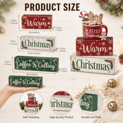 Christmas Decorations Indoor, Christmas Hot Cocoa Home Decor - style: Hot Cocoa