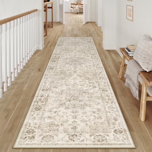 2'6x8 Beige Neutral Runner Rug - color: Neutral | Beige, size: 2'6" x 8' (Runner)