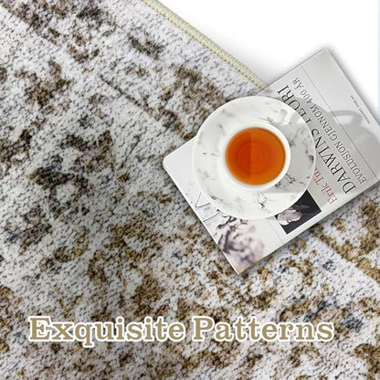 AooHHooA Crocodile Area Rug 5x7, Crocodile Rugs for Living Room Taupe - color: Crocodile-2, size: 5' x 7' (Rectangular)