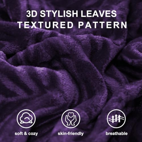 SOCHOW Body Pillow Cover 21x54 Inches with Zipper, 1 Pack, Aubergine - color: Aubergine, size: 54" x 21" (Pack of 1)