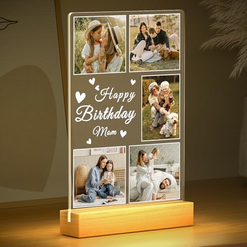 Custom Picture Frames, Personalized Mom Birthday Gifts for Mom Kids Baby - color: Style 03