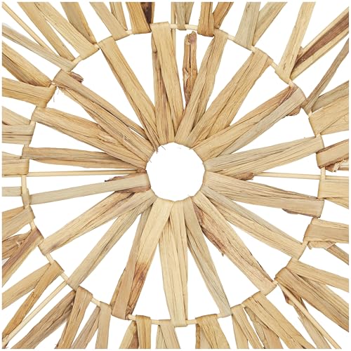 Deco 79 Metal Geometric Handmade Decorative Sculpture Starburst Home Decor Statue, Accent Figurine 16" x 4" x 24", Brown - size: CONVINEIENTLY SIZED