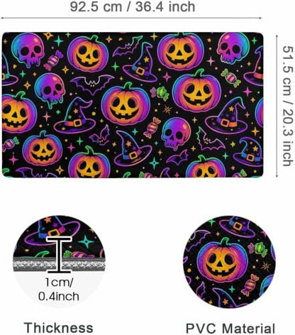 Laser Pumpkin Kitchen Comfort Mat 36x20in Anti-Fatigue Kitchen Mats - color: Laser Pumpkin