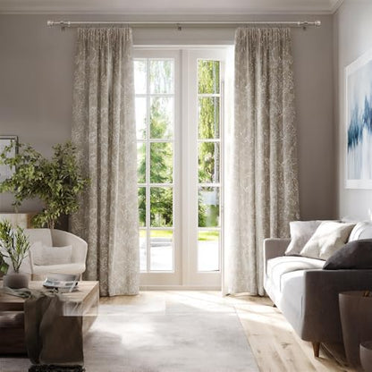 Lootkell 2 Pack Brushed Nickel Curtain Rods for Windows 28-48 Adjustable - color: Brushed Nickel, size: 16"-60"|2 Pack