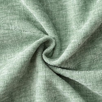 MIULEE Soft Chenille Throw Pillow Covers Greyish Green 16x16 Pack of 2 - color: Greyish Green, size: 16" x 16" (Pack of 2)