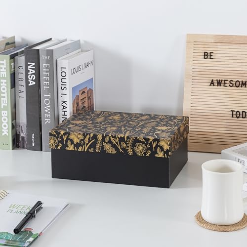 Soul & Lane - Photo Memory Storage Box, 11.7x7.7x4.5 In, Golden Twilight - color: Golden Twilight