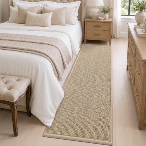 DEXI Ultra Thin Hallway Runner Rug 28x96, Non Slip Entryway Rugs,Beige - color: Beige, size: 28" X 96" (Runner)