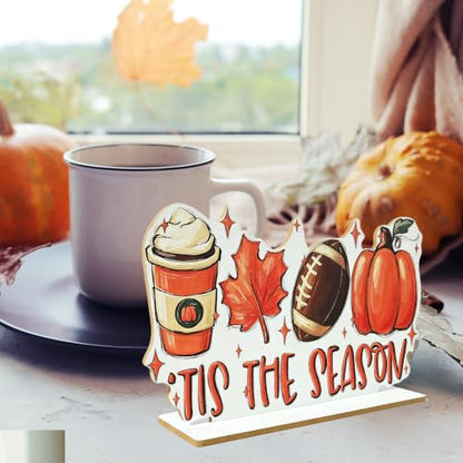 Fall Decorations for Home Tis' the Season Pumpkin Sign