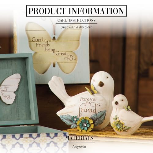 Pavilion Gift Company 41044 Simple Spirits Forever My Friend Bird Figurine, 3-1/2-Inch - color: Yellow