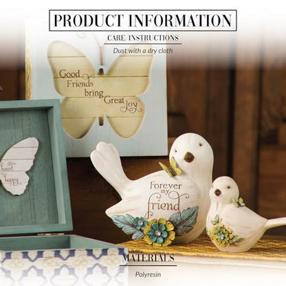 Pavilion Gift Company 41044 Simple Spirits Forever My Friend Bird Figurine, 3-1/2-Inch - color: Yellow