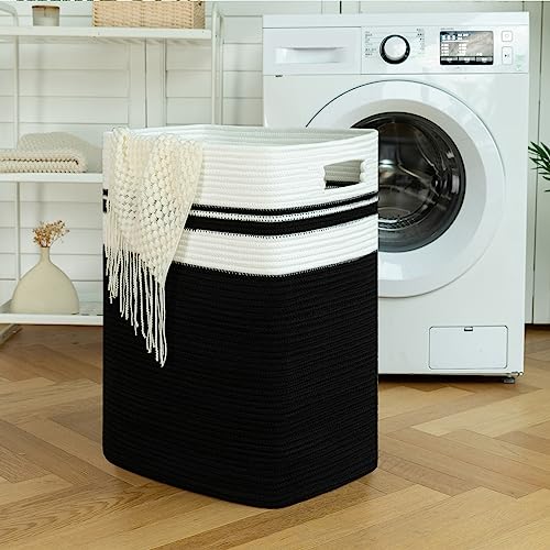 OIAHOMY 91L Laundry Hamper, XXXLarge Collapsible Laundry Basket Black - color: Black, size: 16*15*24