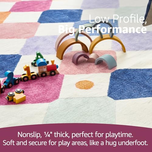 jinchan 3x5 Washable Playroom Rug Kids Room Nursery Classroom Rug Berries - color: Diamond Berries, size: 3' x 5' (Rectangular)