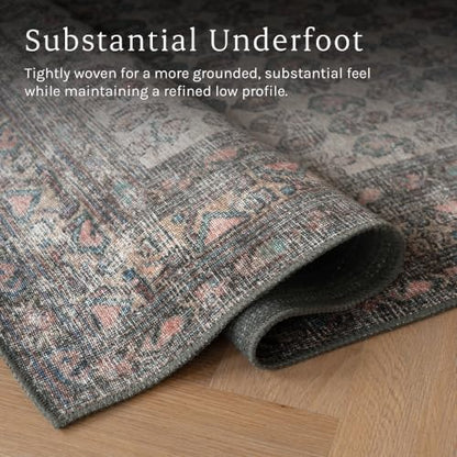 Humble Cypress 2’6" x 8’ Ivory Cream Runner Rug - Persian-inspired design - size: 2'6" x 8' (Rectangular)