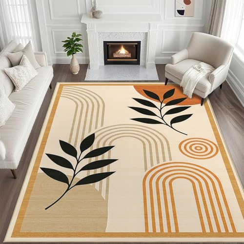 9x12 Area Rug for Living Room Boho Rug Mid Century Modern Boho Area Rugs - color: Boho, size: 9' x 12' (Rectangular)
