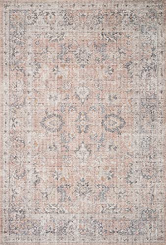 Loloi Skye Blush/Grey 2'-0" x 5'-0" Accent Rug - color: Blush / Grey, size: 2' x 5' (Rectangular)