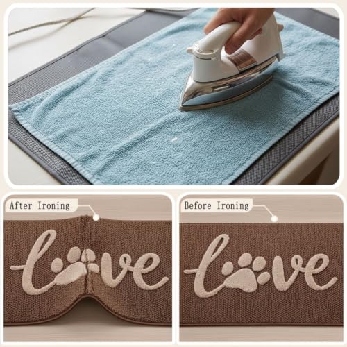 Bulijojo Dirt Trapper Door Mat, 24"x36" Non Slip Entrance Mat Brown - color: Brown, size: 2' x 3' (Rectangular)