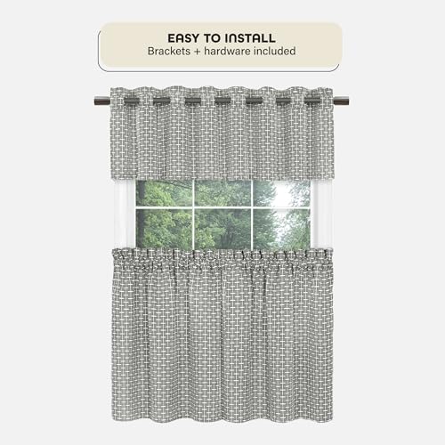 Buono II Futura Rod & Finial 28-48 in, for Windows, Finials - size: 28-48, style: Futura
