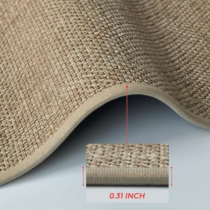Artoid Mode Non-Slip Kitchen Rugs and Mats Set of 3-17x29 + 17x36 + 17x47 - color: Linen, size: 17" x 29"/17" x 36"/17"x 47"