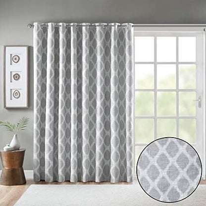 Sun Smart Blackout Window Curtains, Thermal Insulated 1 Panel 100x84 Grey - color: Grey, size: 100"W x 84"L (Pack of 1)
