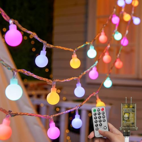 Minetom Pastel Globe Lights, 33 Feet 100 Led Easter String Lights Plug in - color: Pastel, size: 100LED