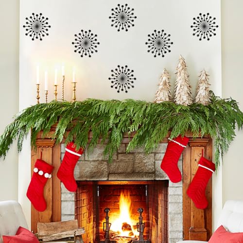 DUOOLN 3 Pcs Metal Sunburst Wall Art, Modern Starburst Decor Sculptures - color: Black - Sun