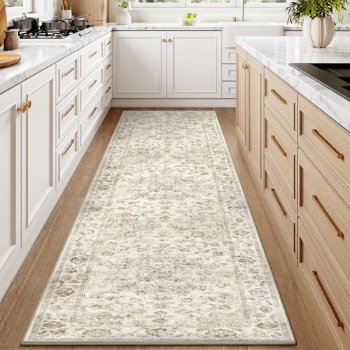 2x7 Beige Neutral Runner Rug - color: Neutral | Beige, size: 2' x 7' (Runner)