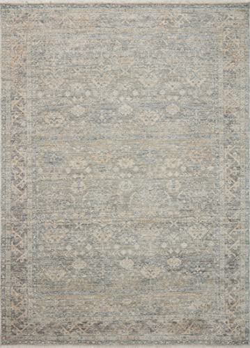 Loloi Angela Rose Blake Sky/Beige 9' x 13' Area Rug - color: Sky / Beige, size: 9' x 13' (Rectangular)