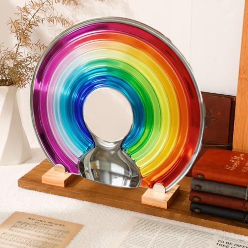 Kathfly 4 Pcs Mini Wood Adjustable Glass Art Stands Display Easel - color: Wood, size: 7 x 5 x 1.5 cm