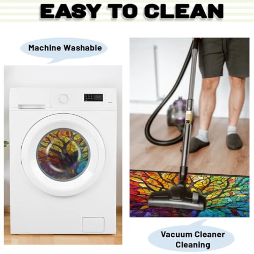 Tree of Life Kitchen Rug Non-Slip Indoor Carpet Absorbent Welcome Mat - color: A:a-2